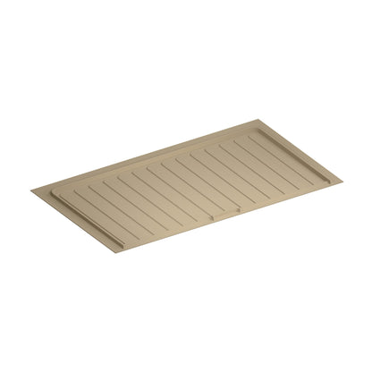 Rev-A-Shelf Flexible Polymer Trim-to-Fit Drip Tray for Sink Base Cabinets, Almond, 39"