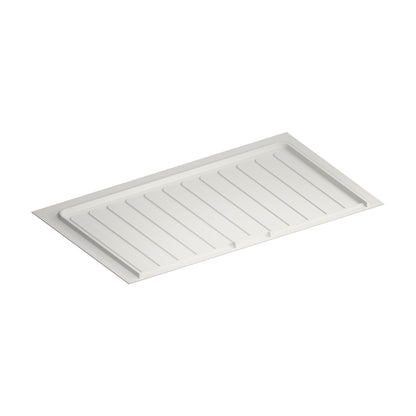 Rev-A-Shelf Flexible Polymer Trim-to-Fit Drip Tray for Vanity Sink Base Cabinets, White, 33"