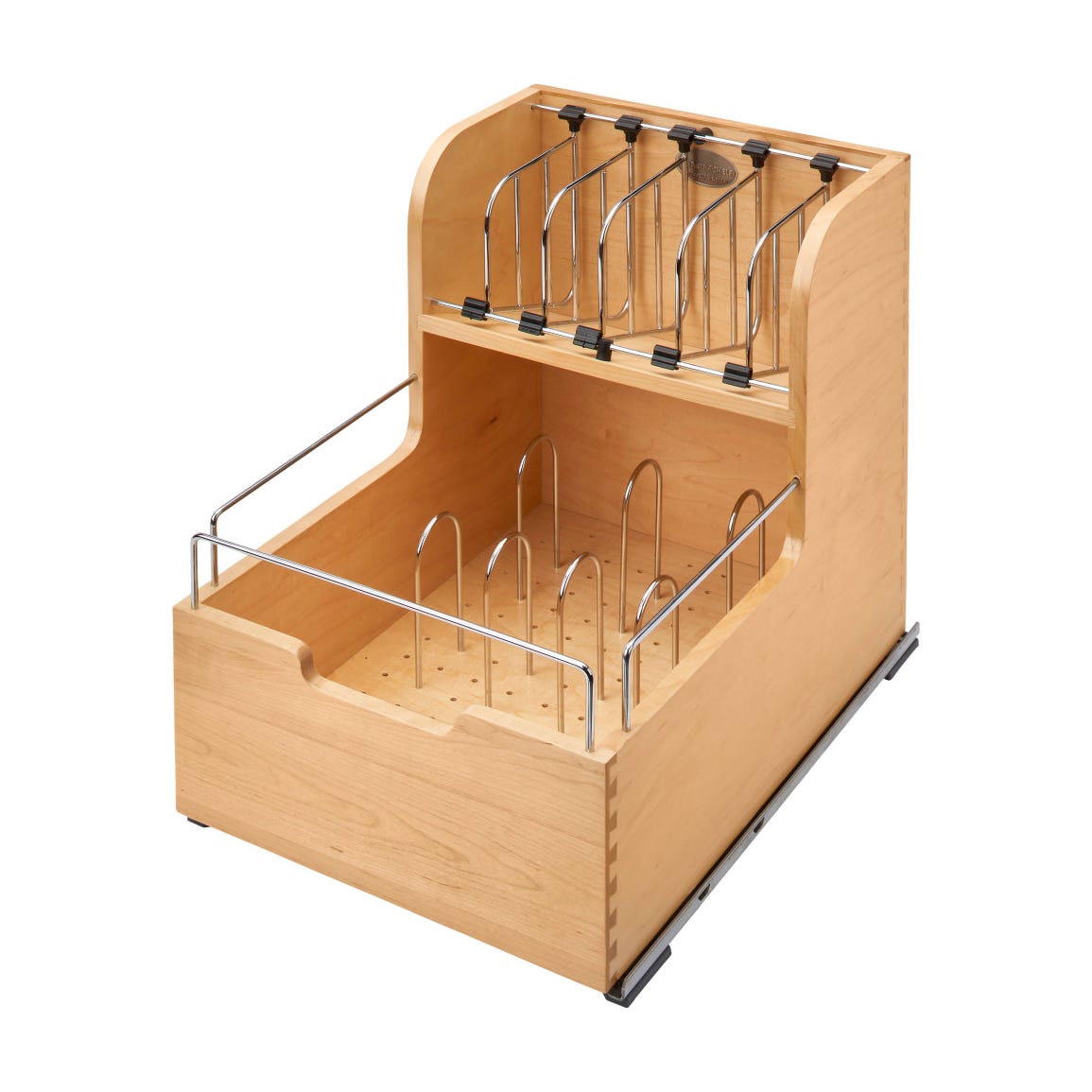 Rev-A-Shelf Food Storage Container Organizer, 14.5"