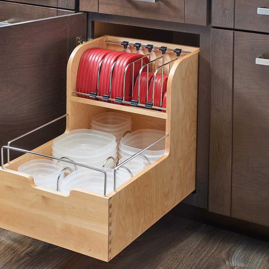 Rev-A-Shelf Food Storage Container Organizer