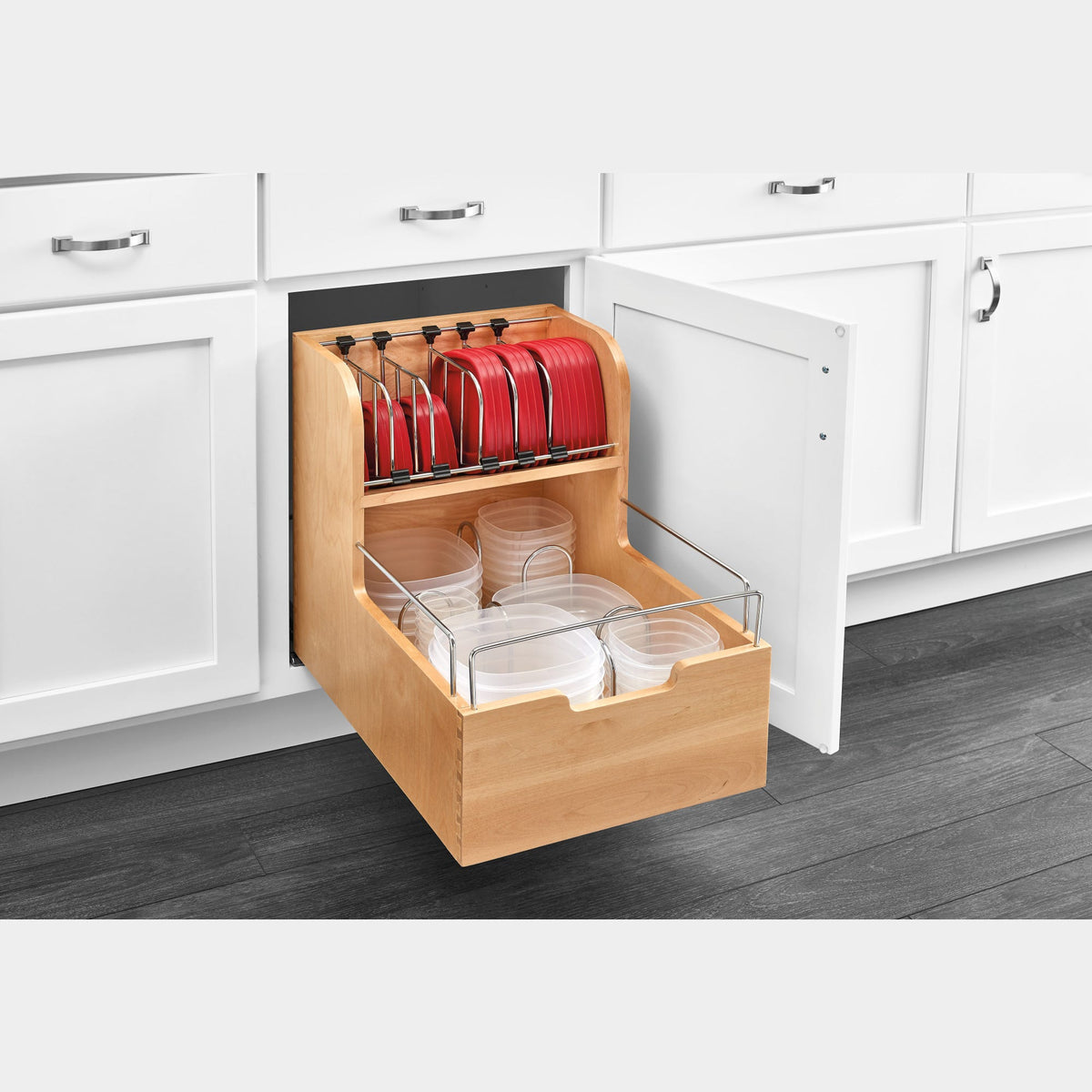 Rev-A-Shelf Food Storage Container Organizer