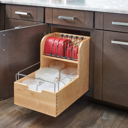 Rev-A-Shelf Food Storage Container Organizer