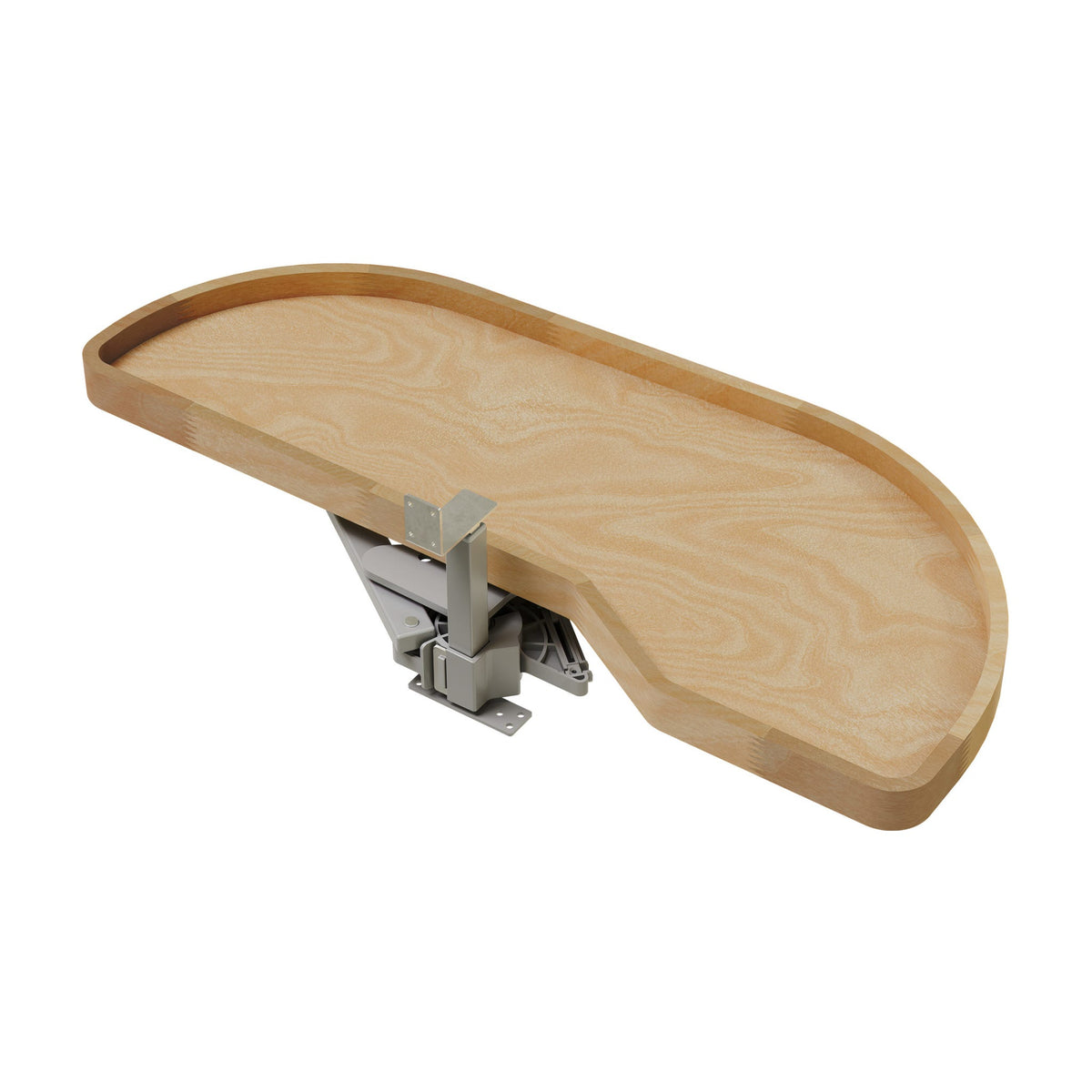 Rev-A-Shelf Girasolo with Wood Classic Shelves Blind Corner Optimizer with Soft-Close, Maple, 15"