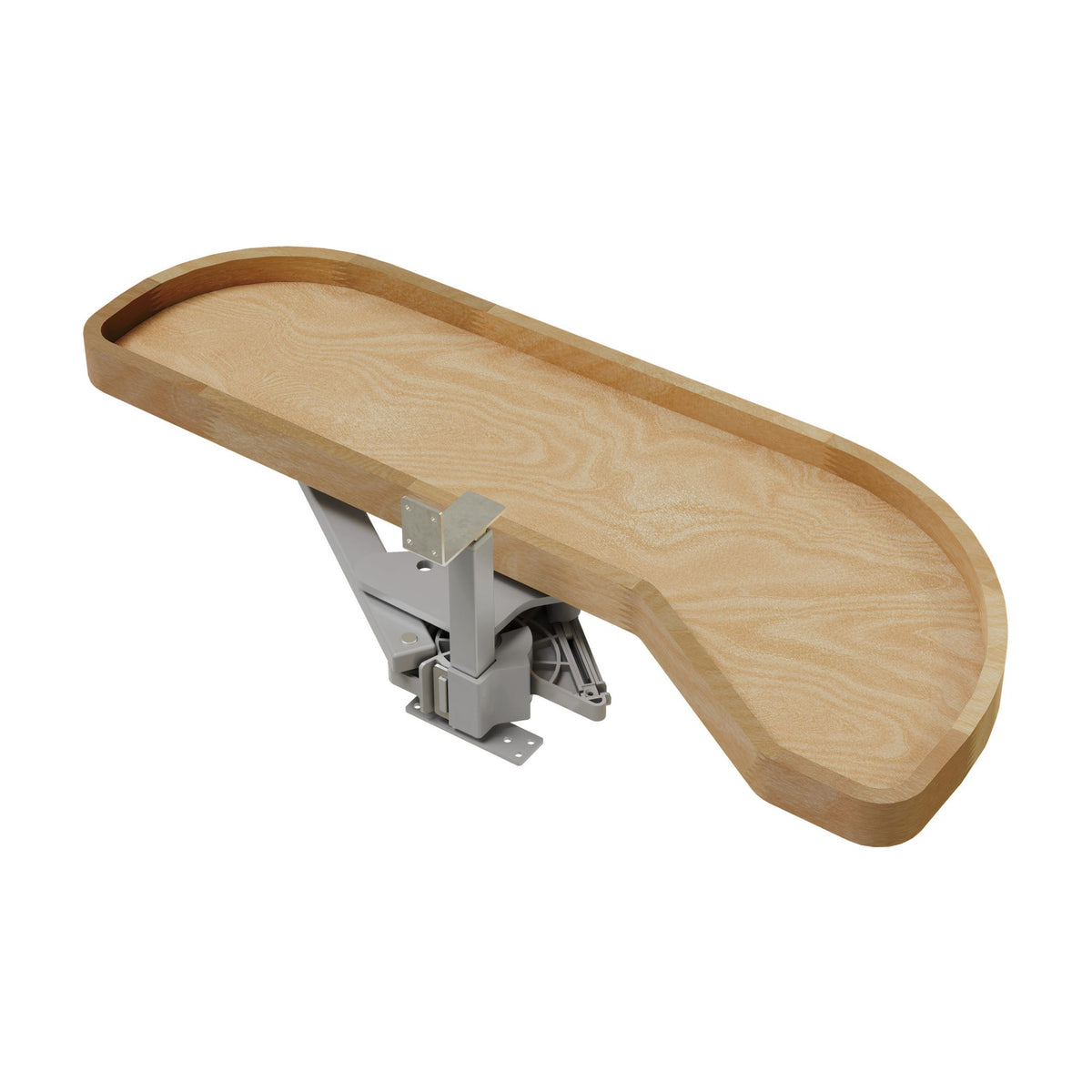 Rev-A-Shelf Girasolo with Wood Classic Shelves Blind Corner Optimizer with Soft-Close, Maple, 12"