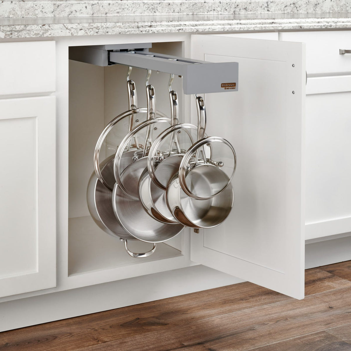 Rev-A-Shelf Glideware(TM) Pullout, gray