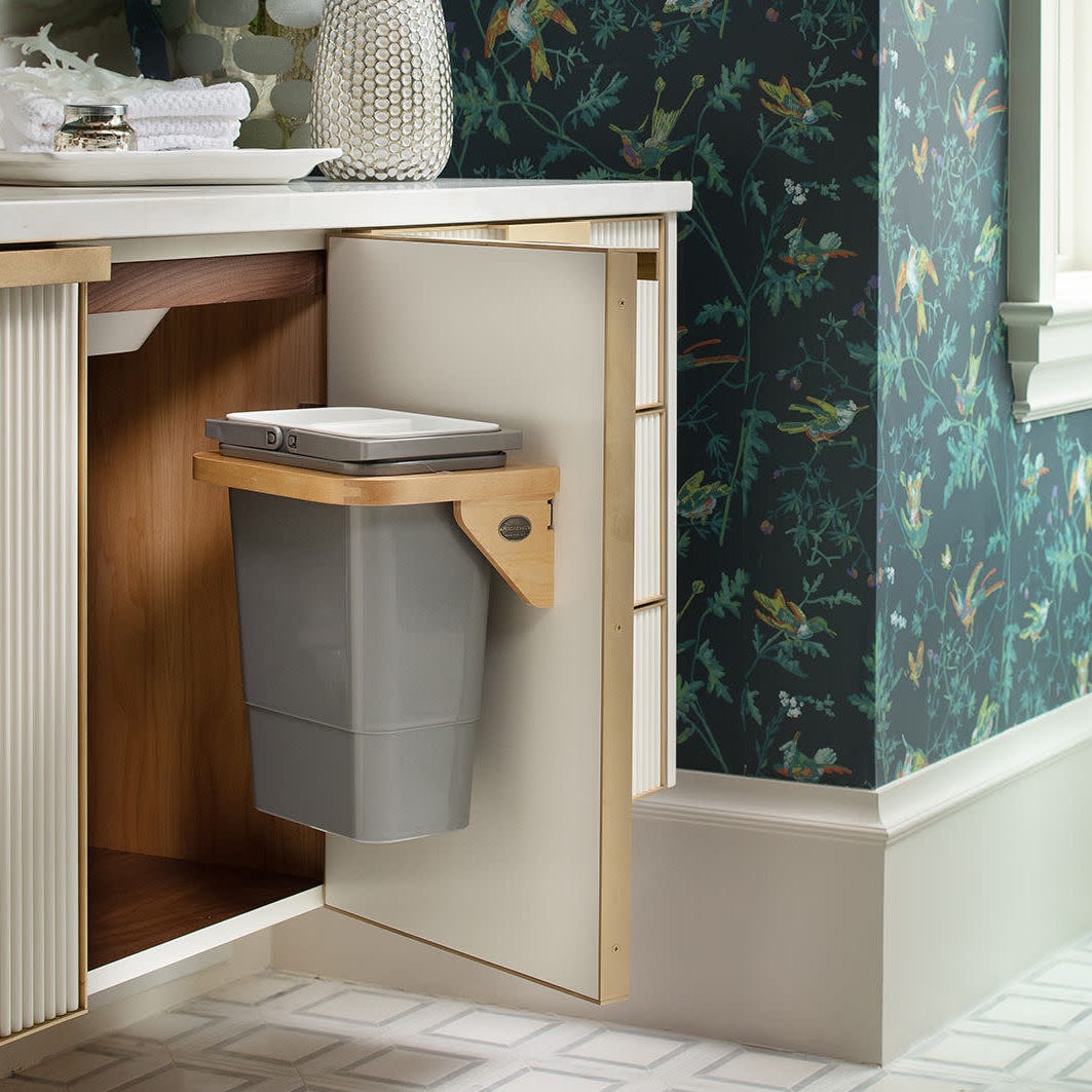 Rev-A-Shelf Maple Door Mount Waste Container