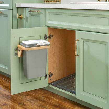 Rev-A-Shelf Maple Door Mount Waste Container