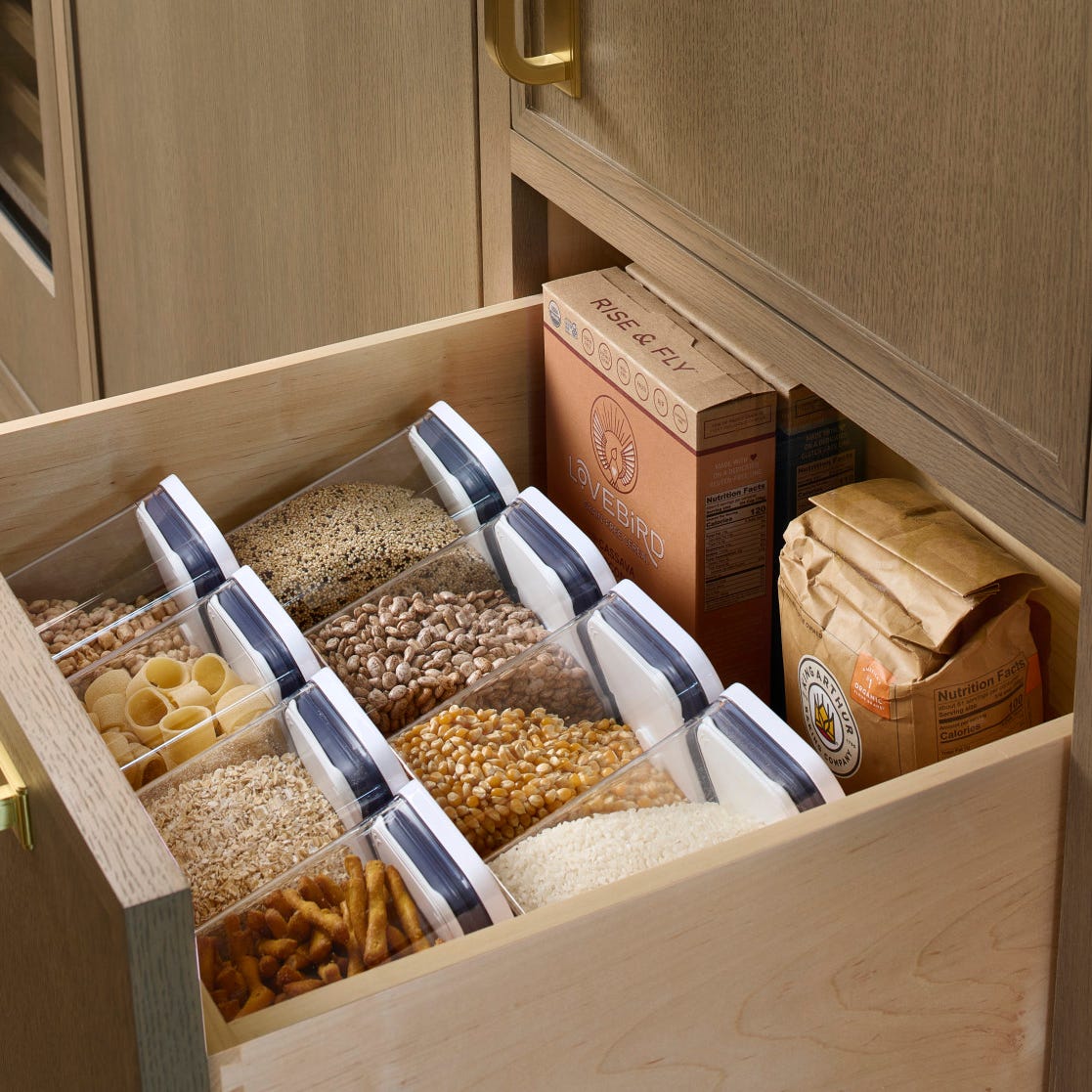 Rev-A-Shelf Maple OXO Drawer Insert Organizer