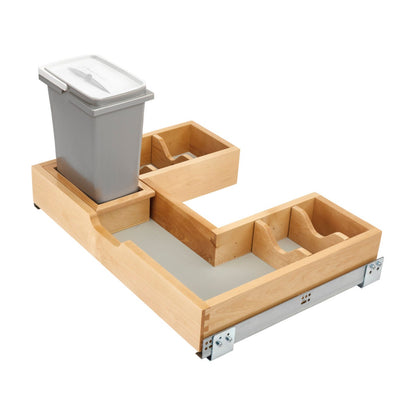 Rev-A-Shelf Maple U-Shaped Vanity Pullout, Natural Maple, 30"