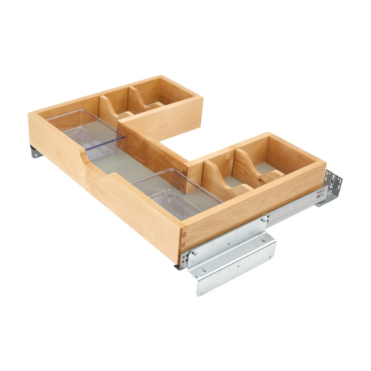 Rev-A-Shelf Maple U-Shaped Vanity Pullout, Natural Maple, 30"