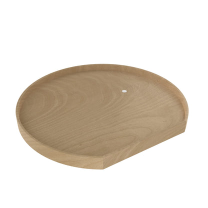 Rev-A-Shelf Natural Wood D-Shape Lazy Susans, Natural, 32"