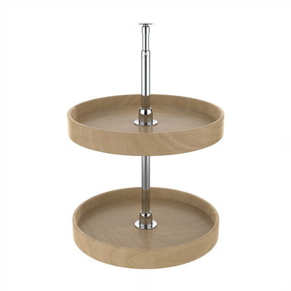 Rev-A-Shelf Natural Wood Full Circle Lazy Susan for Wall Cabinets, Natural, 18"