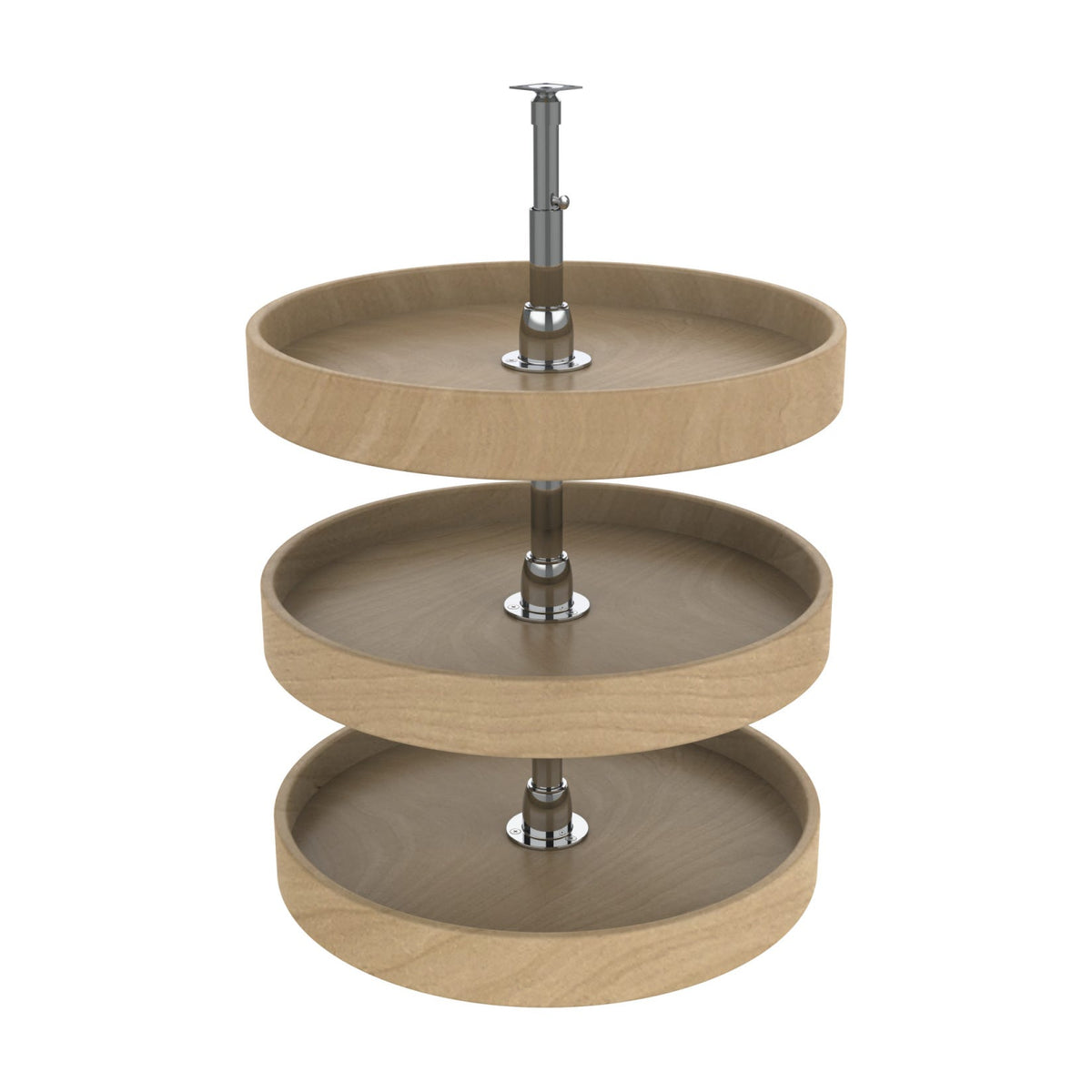 Rev-A-Shelf Natural Wood Full Circle Lazy Susan for Wall Cabinets, Natural, 18"