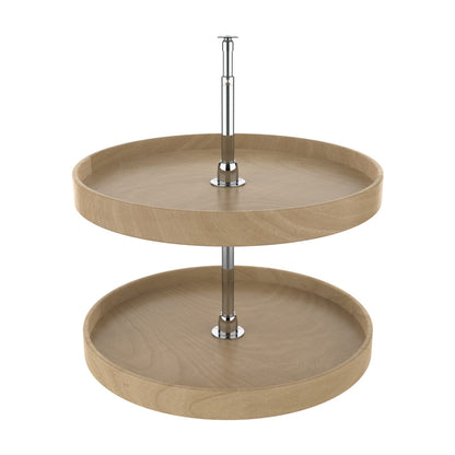 Rev-A-Shelf Natural Wood Full Circle Lazy Susan, Natural, 24"