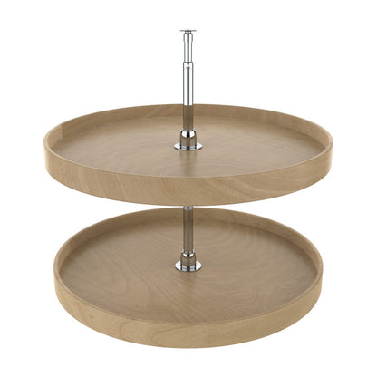 Rev-A-Shelf Natural Wood Full Circle Lazy Susan, Natural, 28"