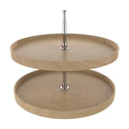 Rev-A-Shelf Natural Wood Full Circle Lazy Susan, Natural, 32"
