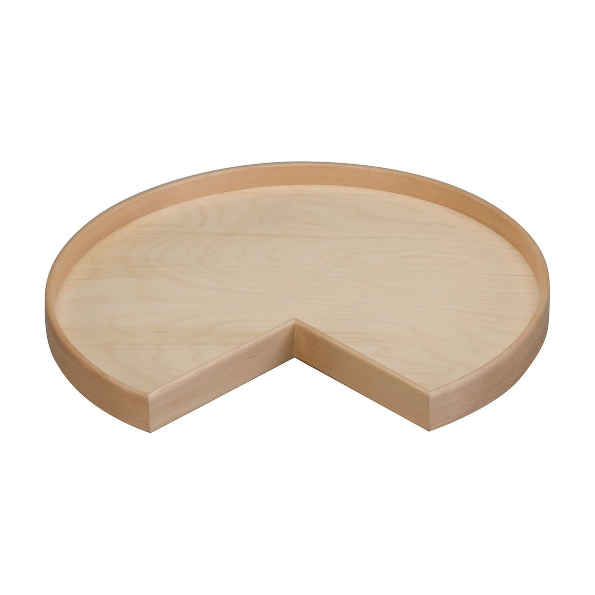 Rev-A-Shelf Natural Wood Kidney-Shaped Lazy Susans, Natural, 28"