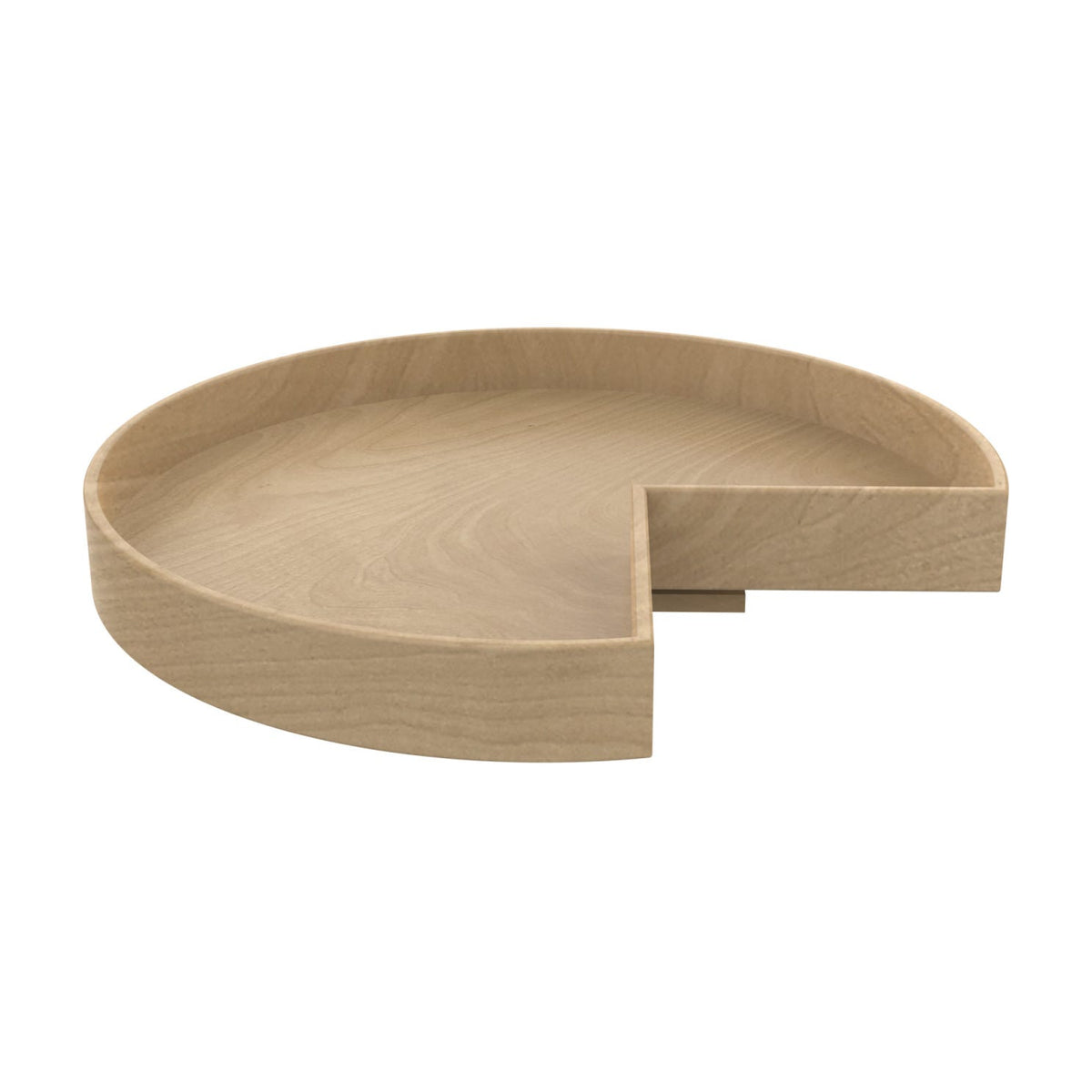 Rev-A-Shelf Natural Wood Kidney-Shaped Lazy Susans, Natural, 28"