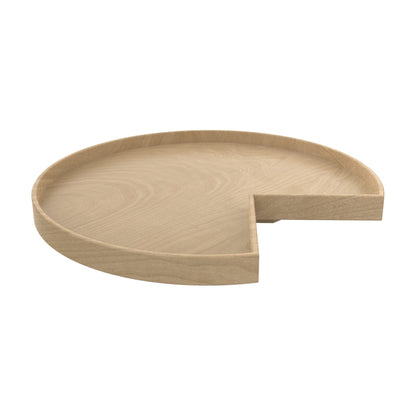 Rev-A-Shelf Natural Wood Kidney-Shaped Lazy Susans, Natural, 32"