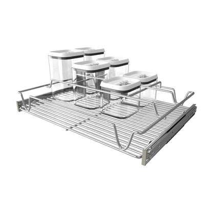 Rev-A-Shelf Pantry System Container Organizer, Chrome, 18"