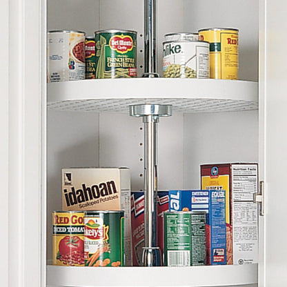 Rev-A-Shelf Polymer Kidney-Shaped 3-Shelf Lazy Daisy for Wall Cabinets