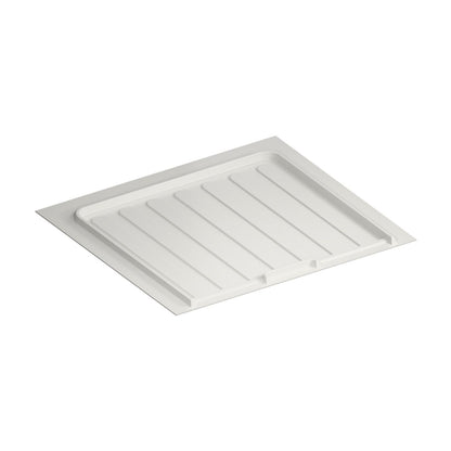 Rev-A-Shelf Polymer Trim-to-Fit Drip Tray for Vanity Sink Base Cabinets, White, 21"