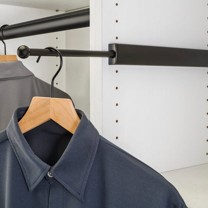 Rev-A-Shelf Pop-Out Valet Rod, matte black
