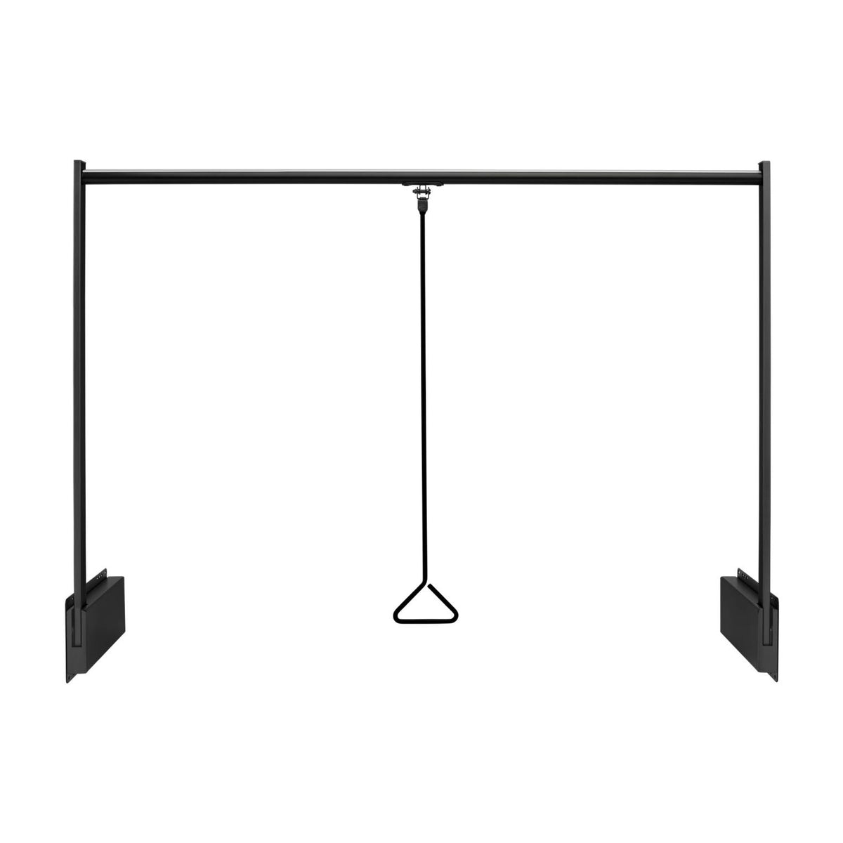 Rev-A-Shelf Premier Pulldown Closet Rod, Matte Black, 18"