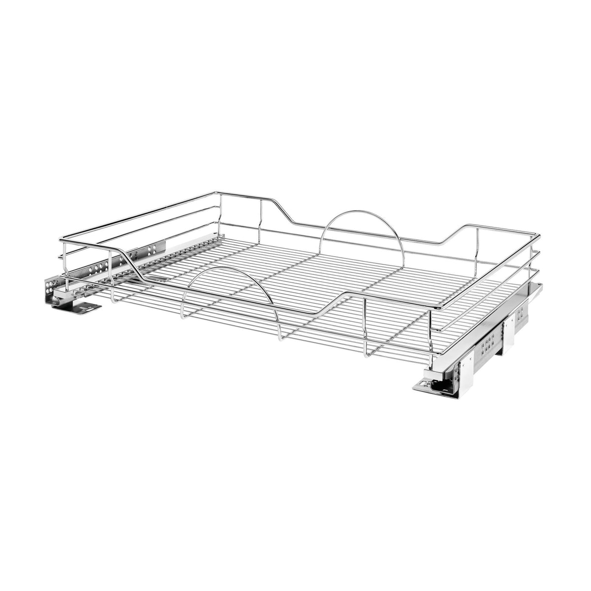 Rev-A-Shelf Premier Pullout Shelf, Polished Chrome, 33"