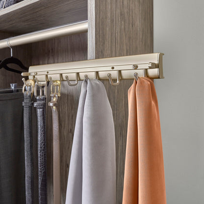 Rev-A-Shelf Premier Swivel Belt Rack, bronze