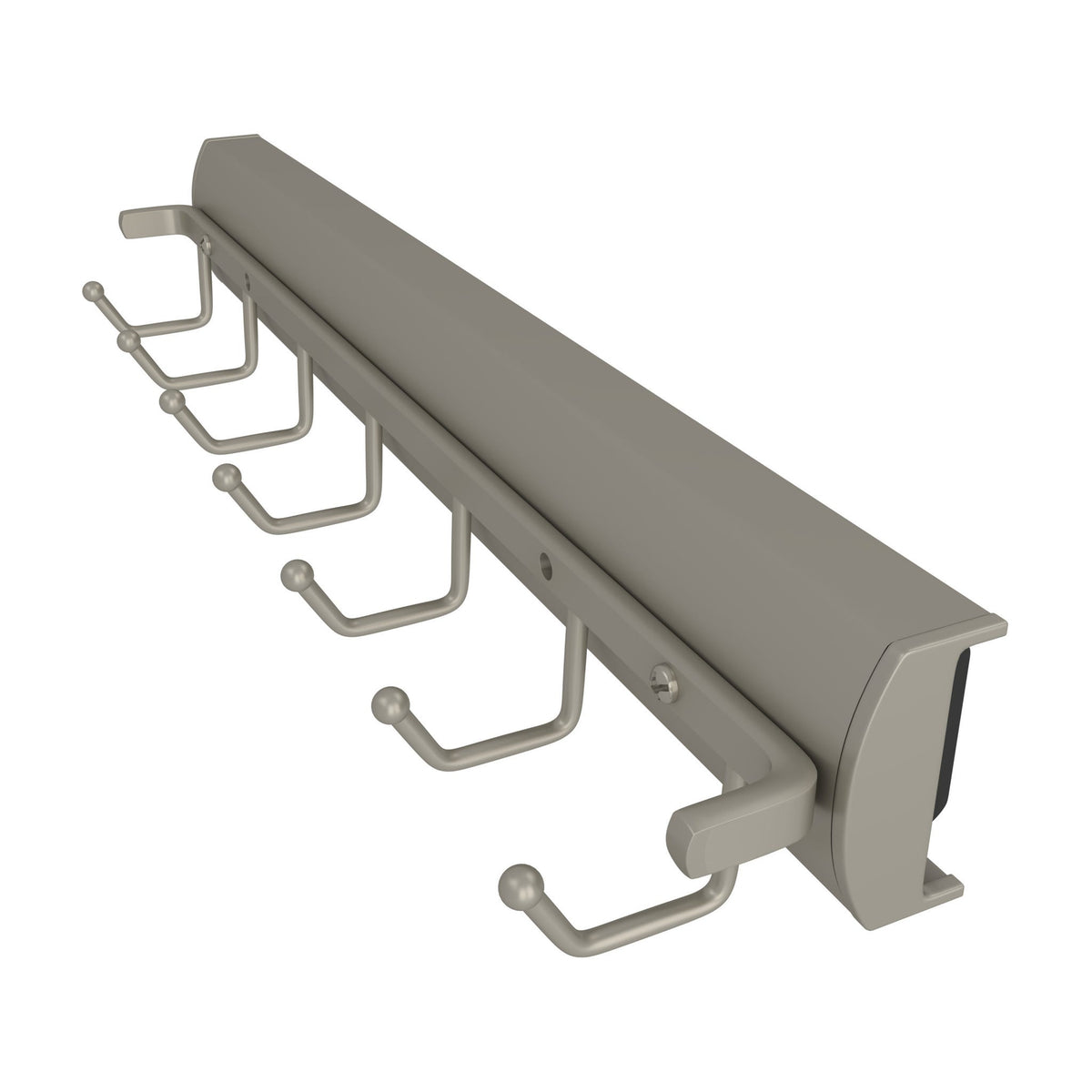 Rev-A-Shelf Premier Swivel Belt Rack, Satin Nickel, 14"