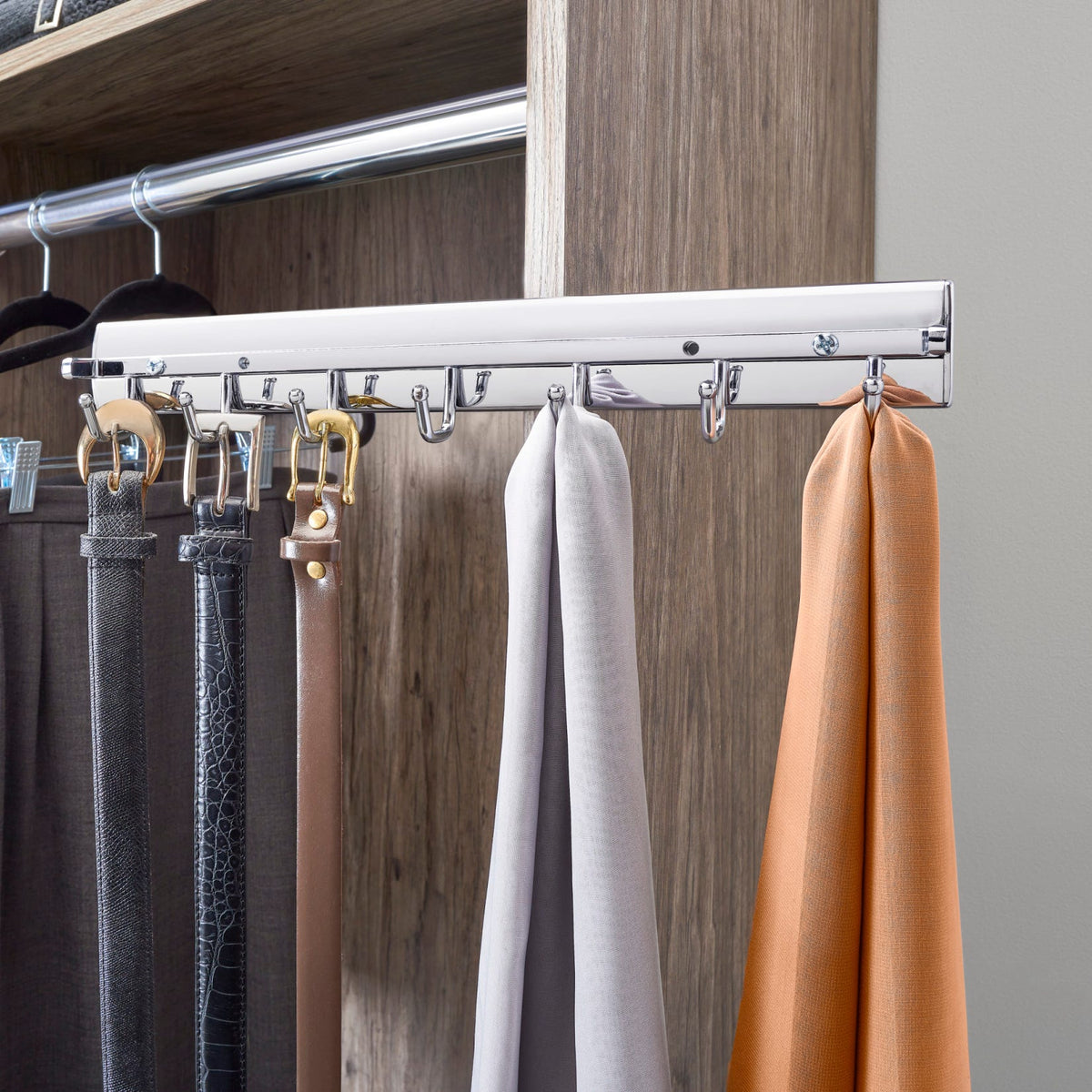 Rev-A-Shelf Premier Swivel Belt Rack