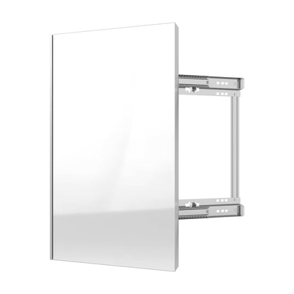Rev-A-Shelf Premier Swivel Closet Mirror, Silver, 24"