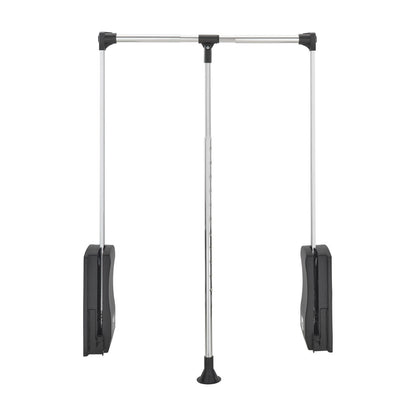 Rev-A-Shelf Pulldown Closet Rod, Polished Chrome, 21.5"