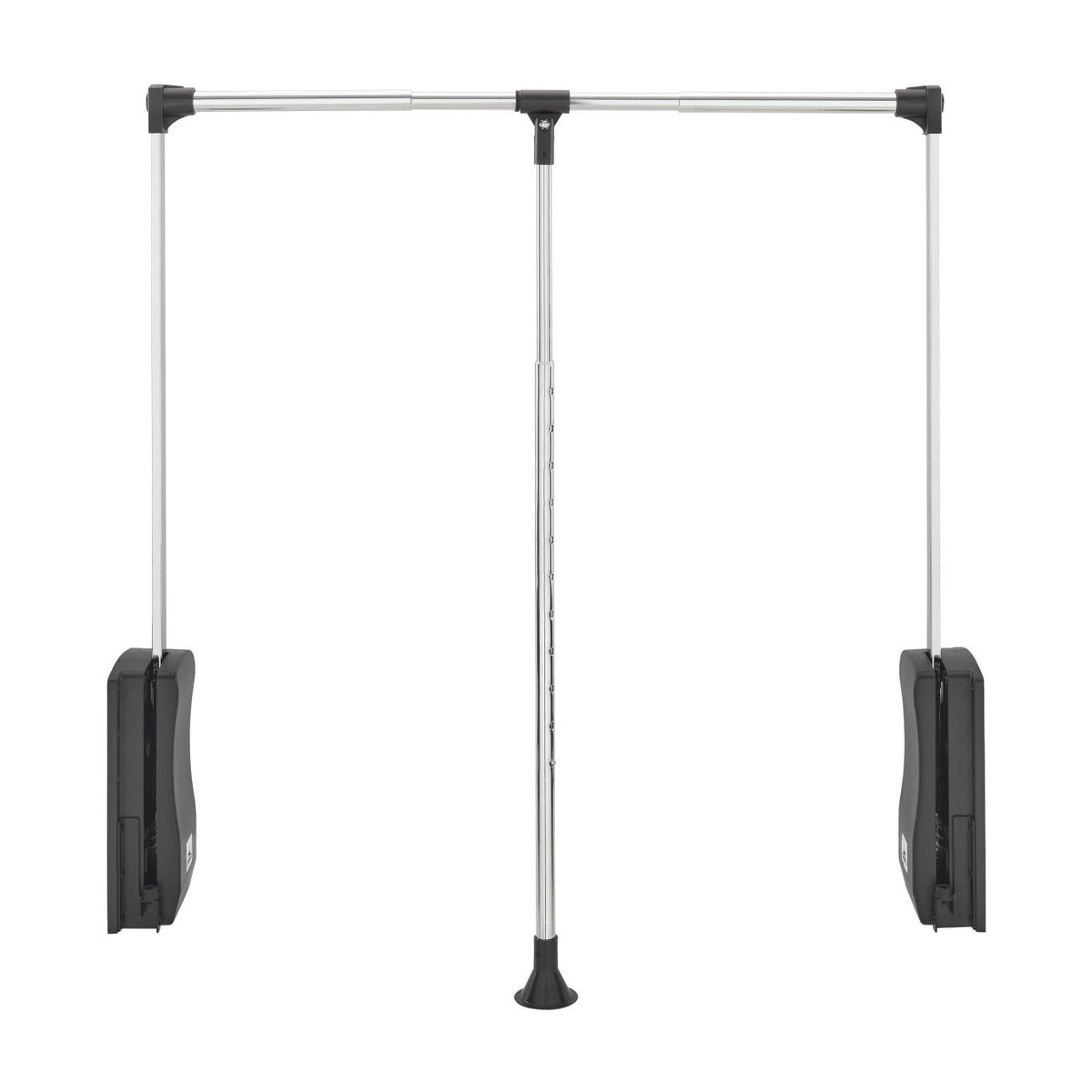 Rev-A-Shelf Pulldown Closet Rod, Polished Chrome, 26"