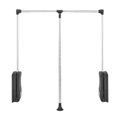 Rev-A-Shelf Pulldown Closet Rod, Polished Chrome, 26"