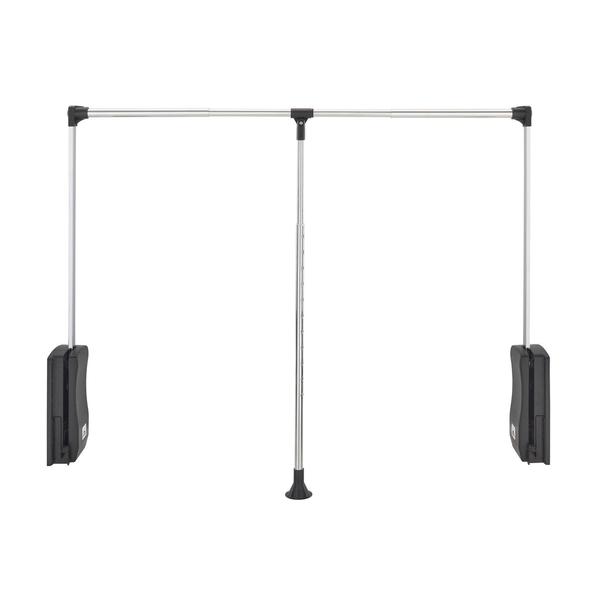 Rev-A-Shelf Pulldown Closet Rod, Polished Chrome, 35"
