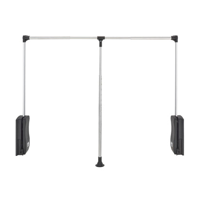 Rev-A-Shelf Pulldown Closet Rod, Polished Chrome, 35"