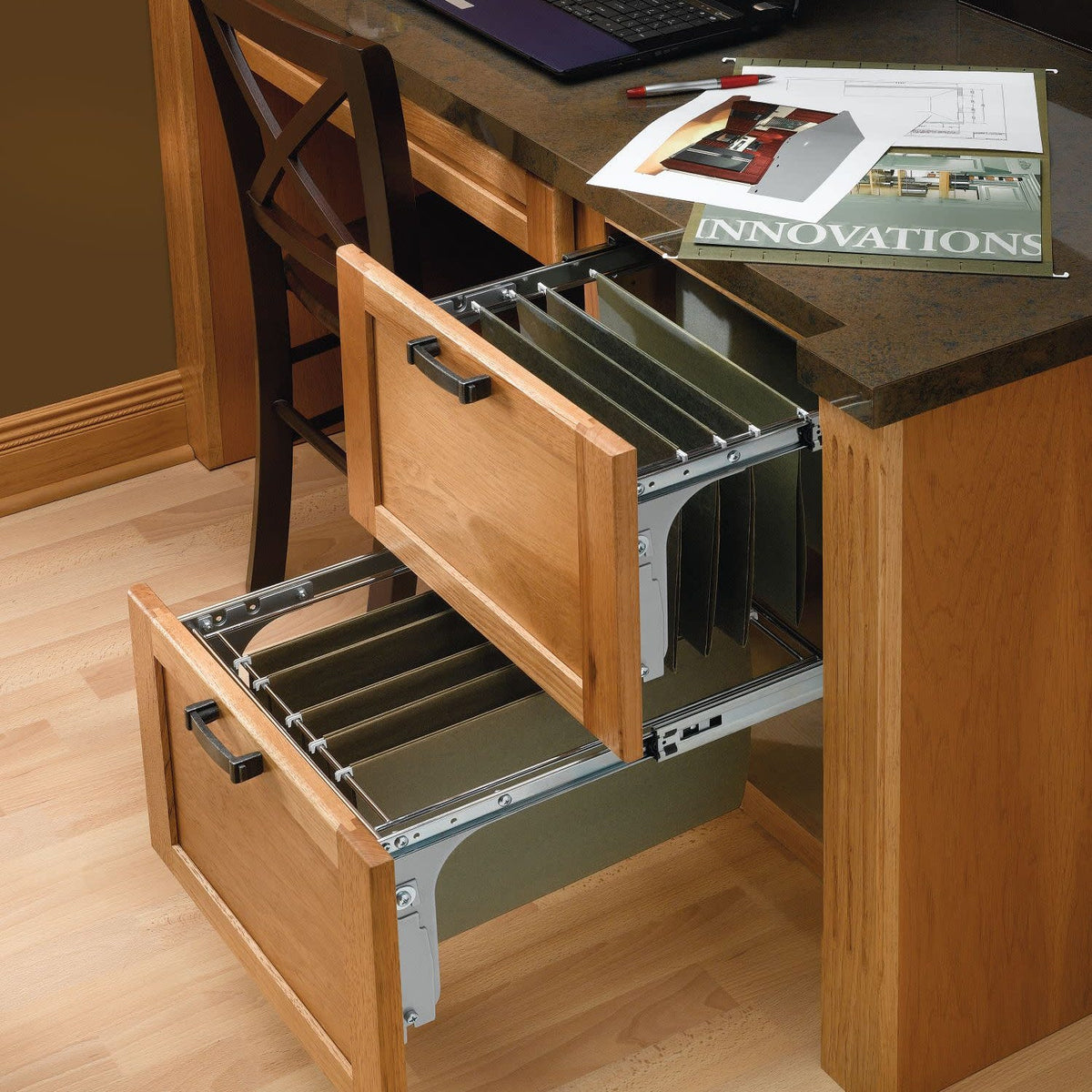 Rev-A-Shelf Pullout File Drawer System