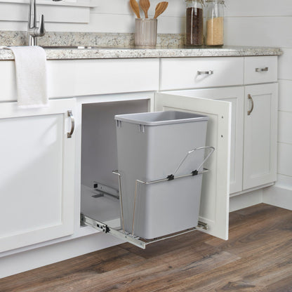 Rev-A-Shelf RU Chrome Waste Pullout