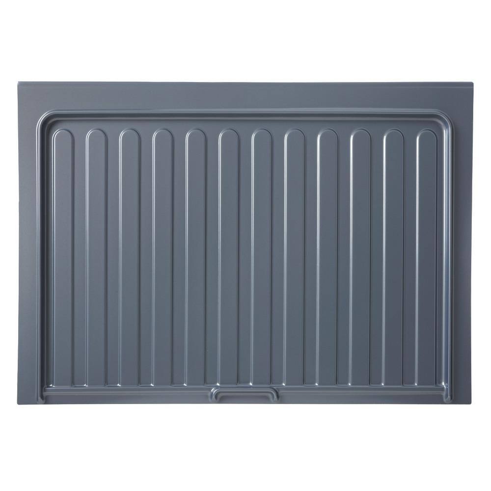 Rev-A-Shelf Sink Base Drip Tray for 27" and 30" Cabinets, Silver