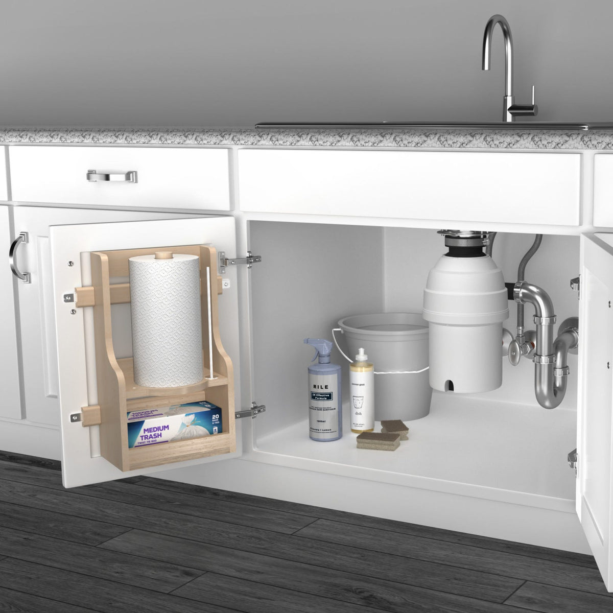 Rev-A-Shelf Sink Base Paper Towel Holder