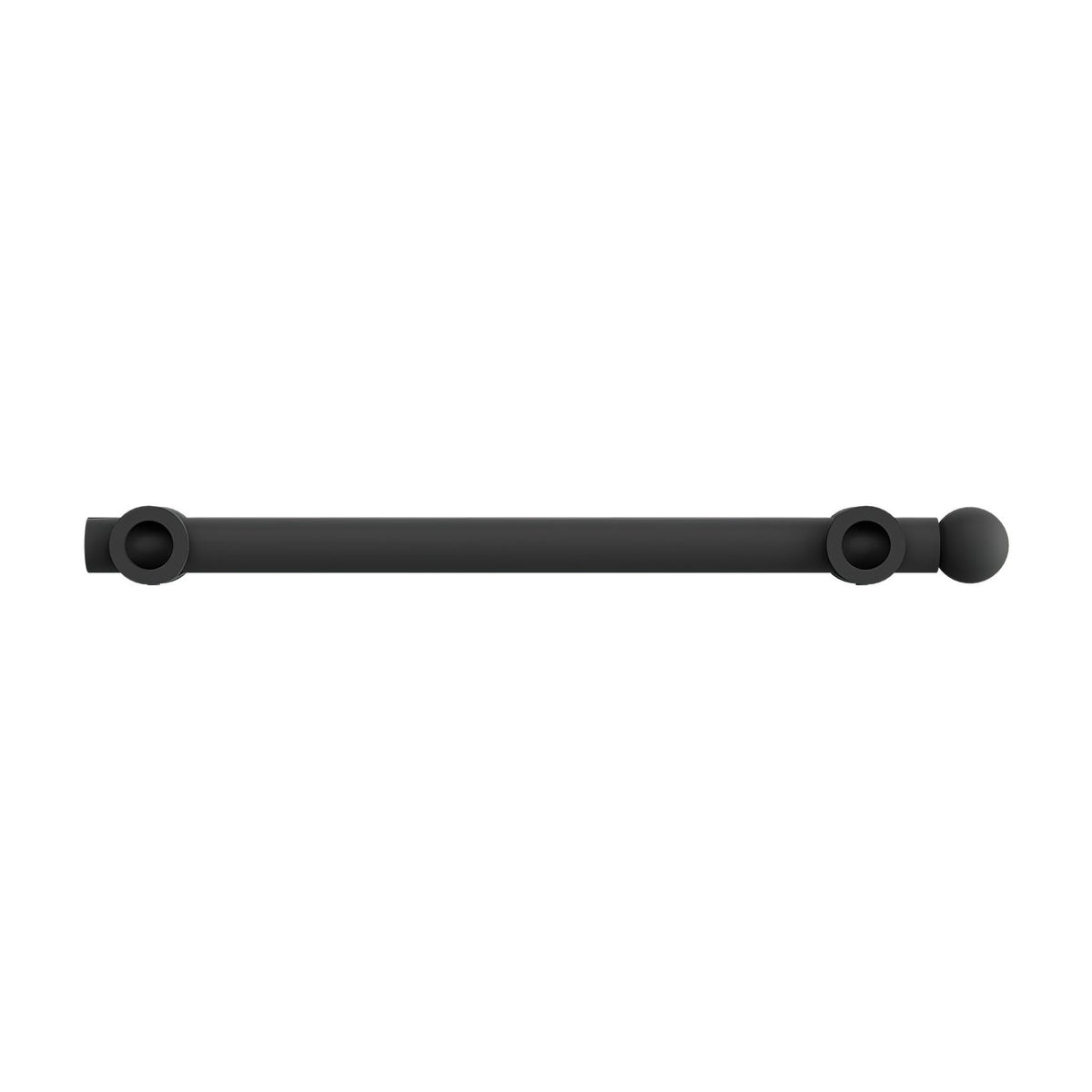 Rev-A-Shelf Sliding Valet Rod for Custom Closet Systems, Matte Black, 12"
