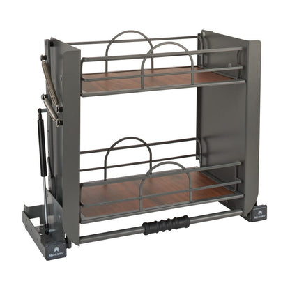 Rev-A-Shelf Solid Bottom Pull-Down Shelving System, 24"