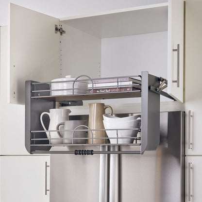 Rev-A-Shelf Solid Bottom Pull-Down Shelving System