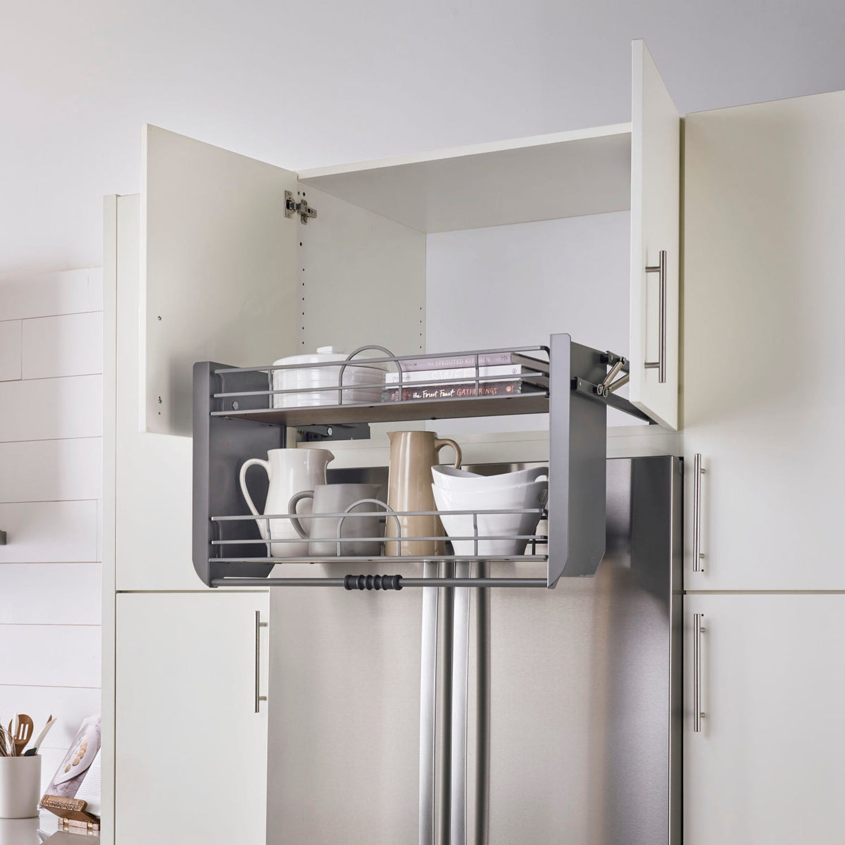 Rev-A-Shelf Solid Bottom Pull-Down Shelving System