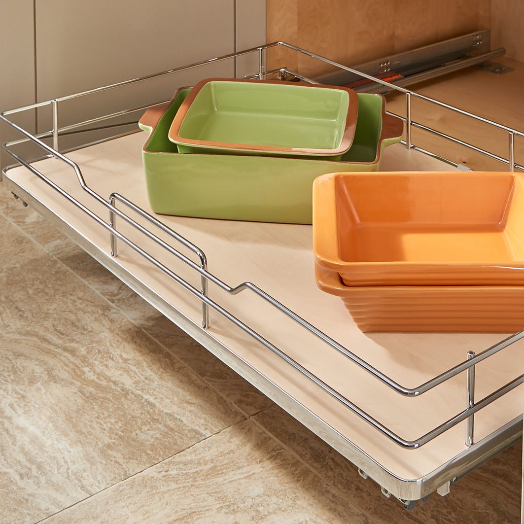 Rev-A-Shelf Solid Bottom Pullout Shelf