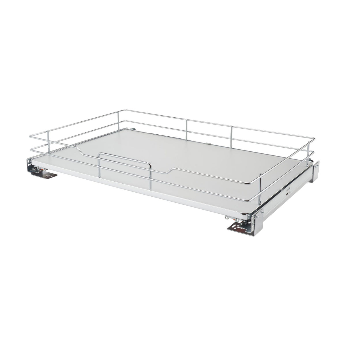 Rev-A-Shelf Solid Bottom Pullout Shelf, Gray, 36"