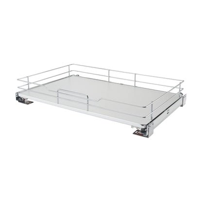 Rev-A-Shelf Solid Bottom Pullout Shelf, Gray, 36"
