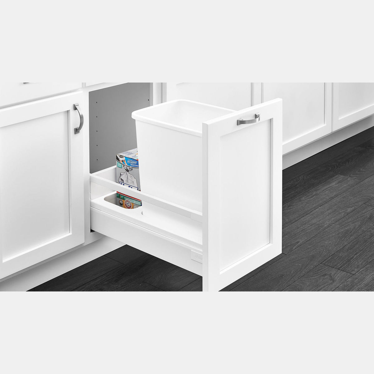 Rev-A-Shelf TANDEMBOX Bottom Mount Waste Container with Servo-Drive